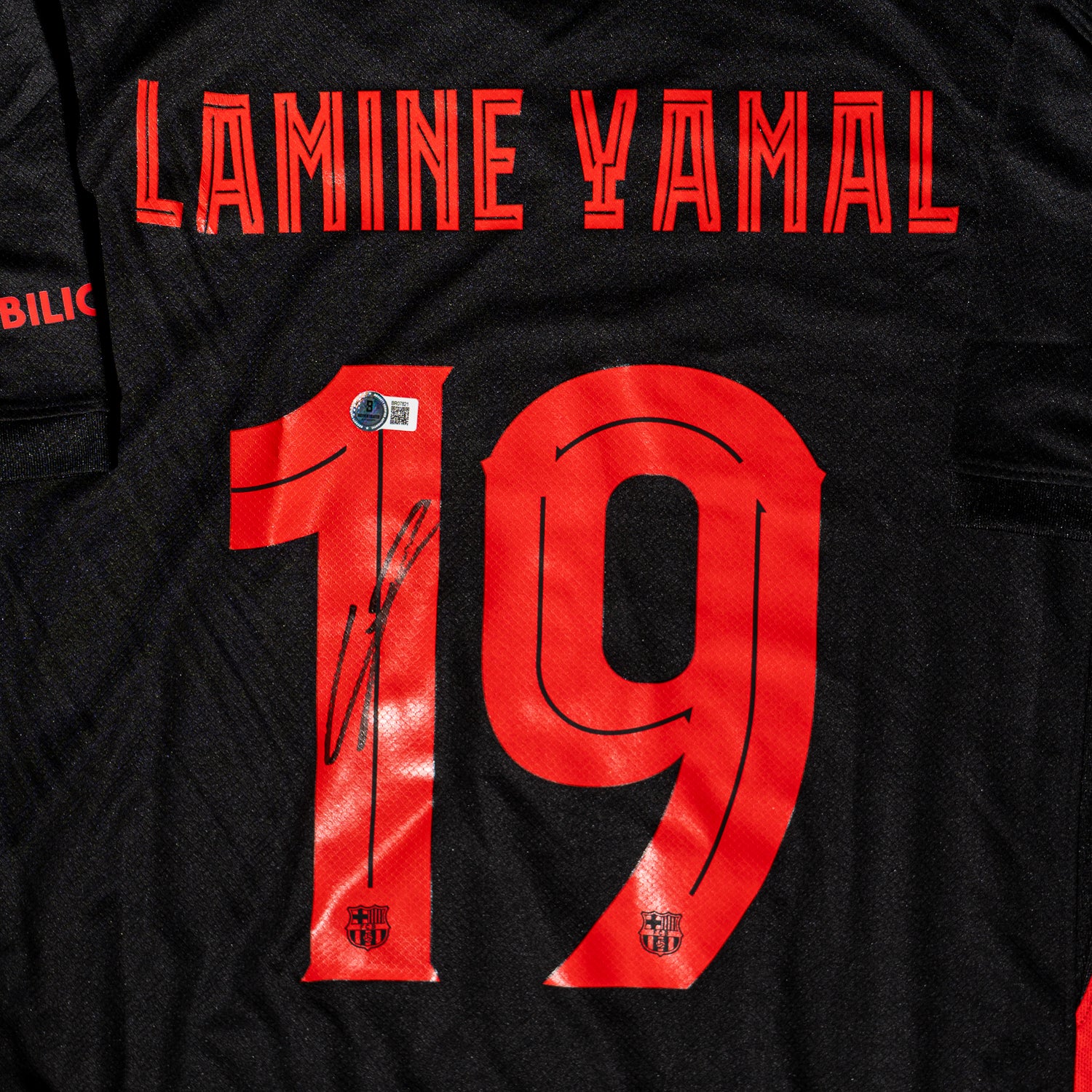 Jersey Firmado Lamine Yamal - Barcelona